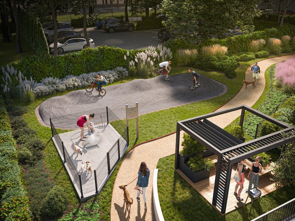 wizualizacja domu mieszkalnego