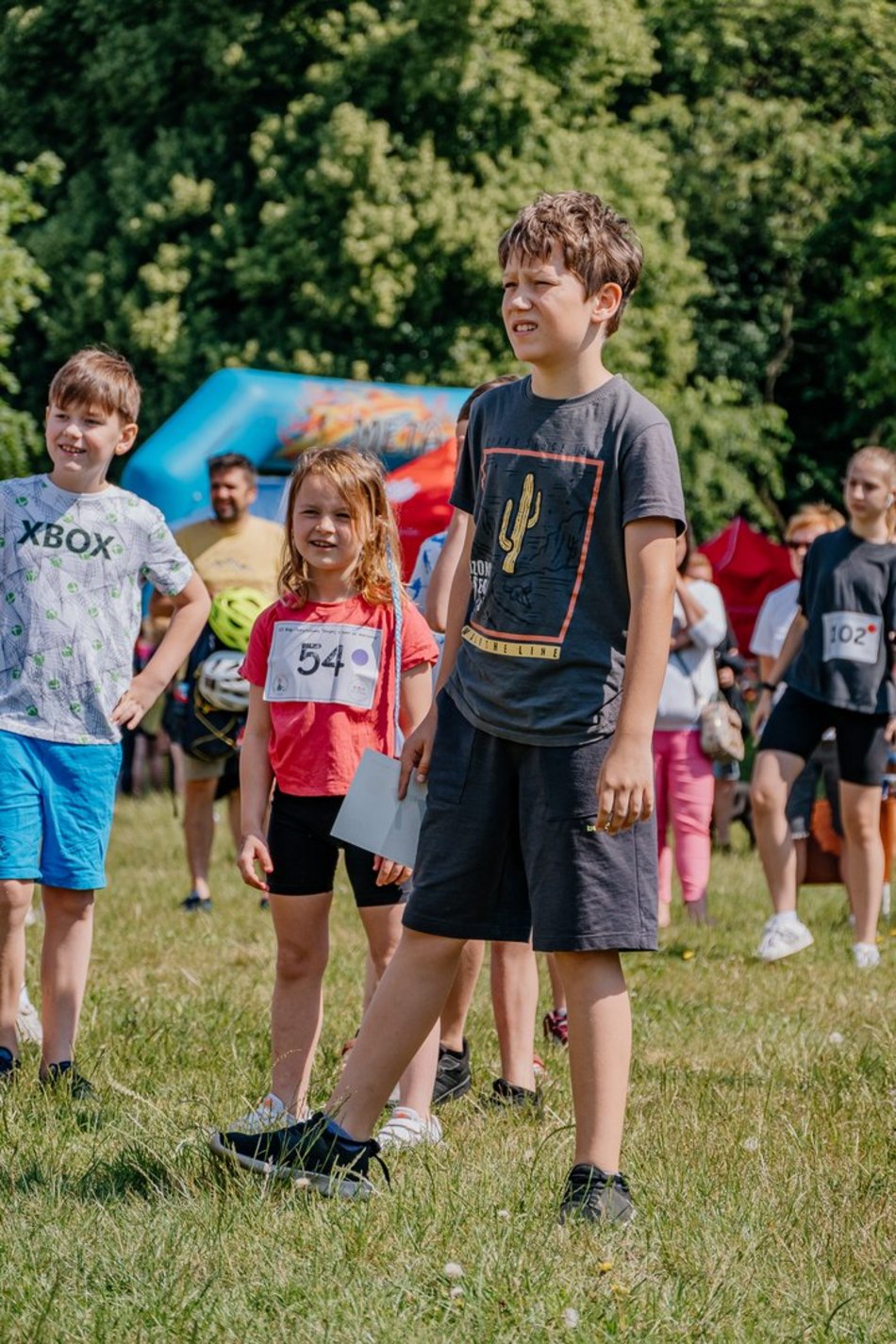 Bieg charytatywny w parku Baden-Powella