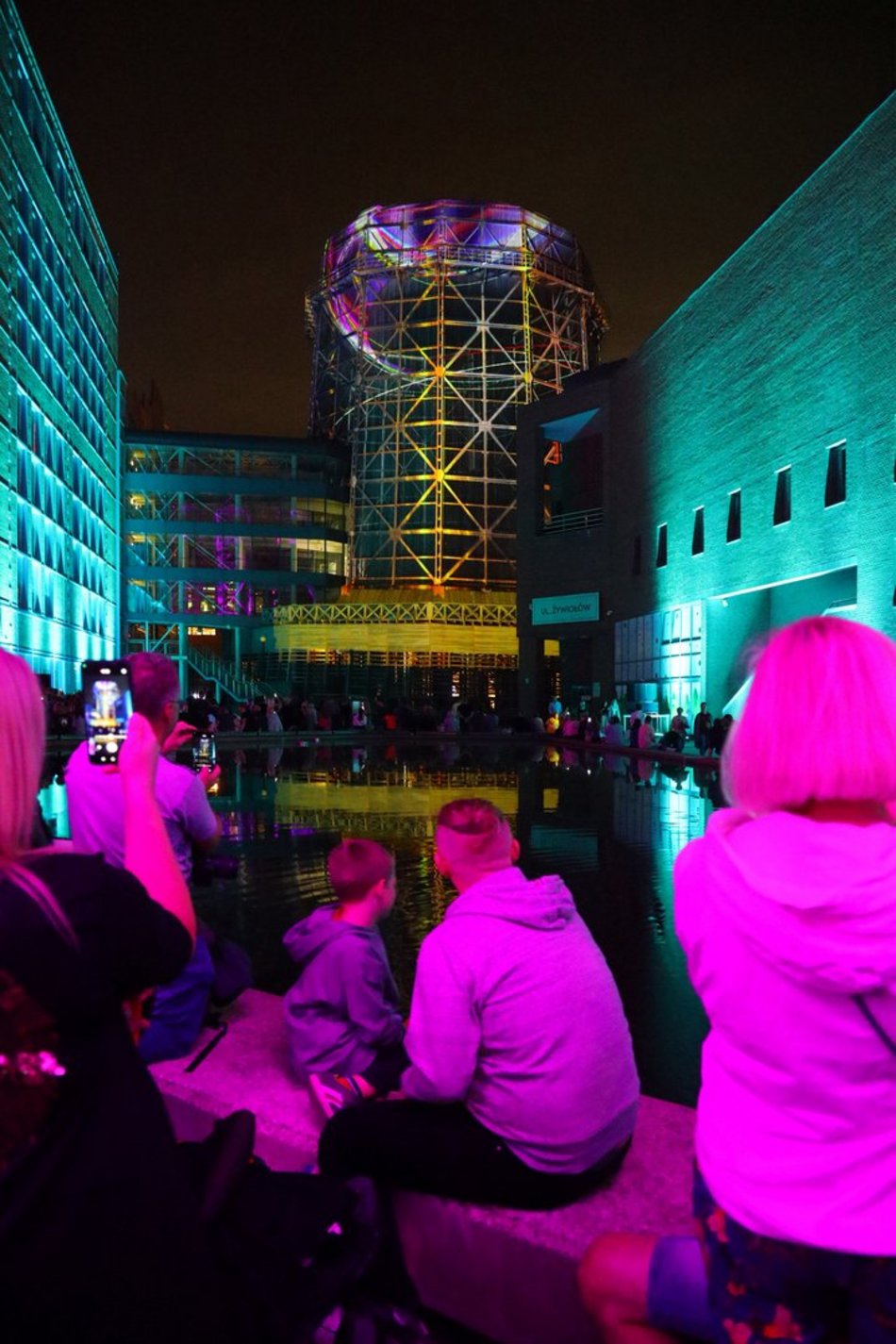 festiwal światła w Łodzi