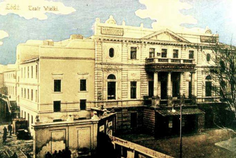 Wielki pożar Teatru Wielkiego w Łodzi. Gościły w nim same sławy!