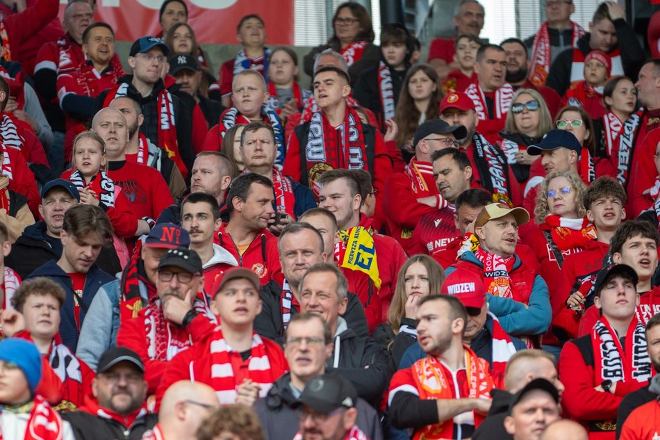 Łódź. Kibice na meczu Widzew Łódź - Lechia Gdańsk. Byłeś/aś? Znajdź się na trybunach!