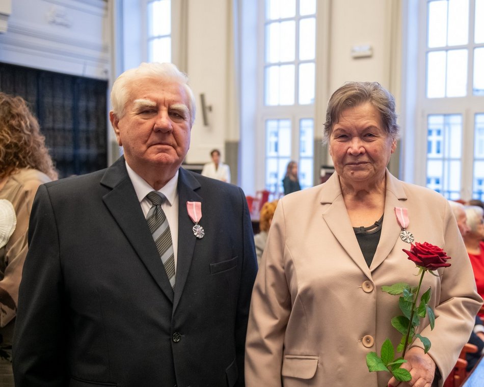 Medale dla małżeństw z Łodzi