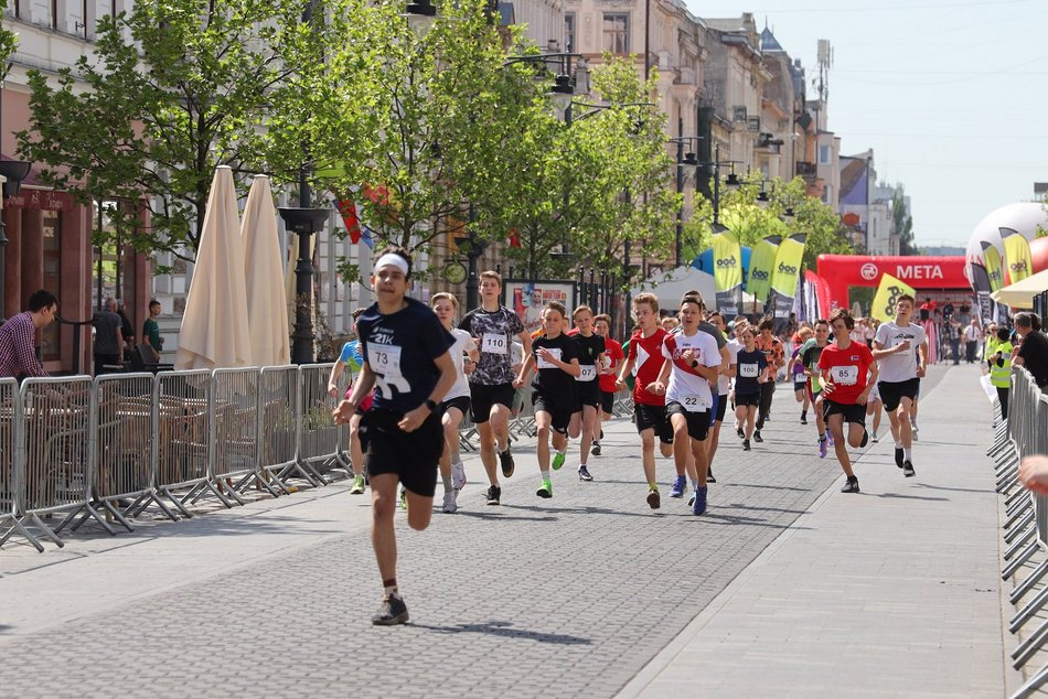 Mini Bieg Ulicą Piotrkowską.