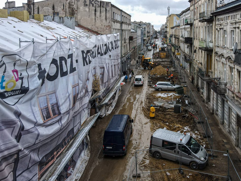 Modernizacja Legionów przyspiesza. Jest ogromny plac budowy, będzie zupełnie nowa okolica