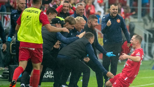 Widzew Łódź wygrywa ze Stalą Mielec. Ciganiks bohaterem meczu