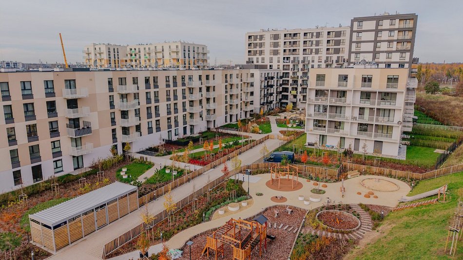 Łódź. Mieszkania zamiast Tesco. Zobacz, jak powstaje osiedle Zenit na Widzewie