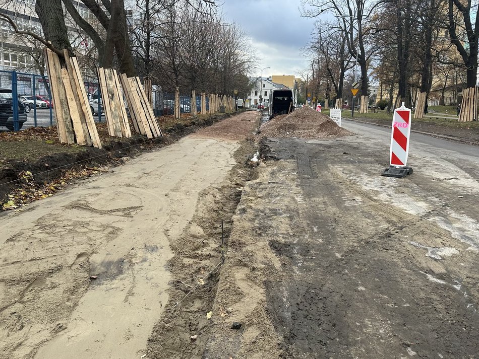 Remont Sienkiewicza i Tymienieckiego w Łodzi. Sprawdź, jak przebiegają prace