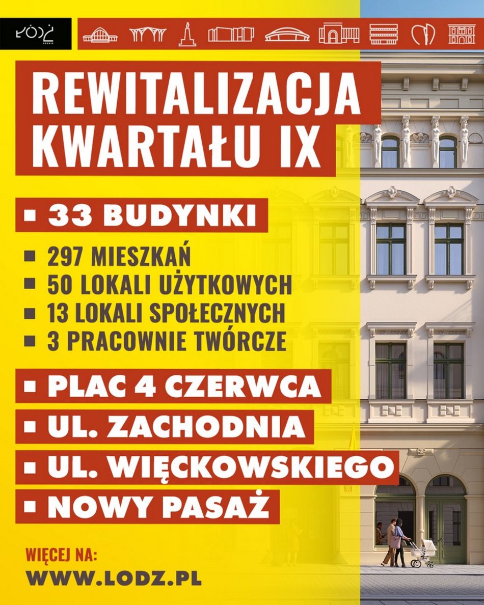 Łódź. Aż 254 mln zł na rewitalizację centrum Łodzi