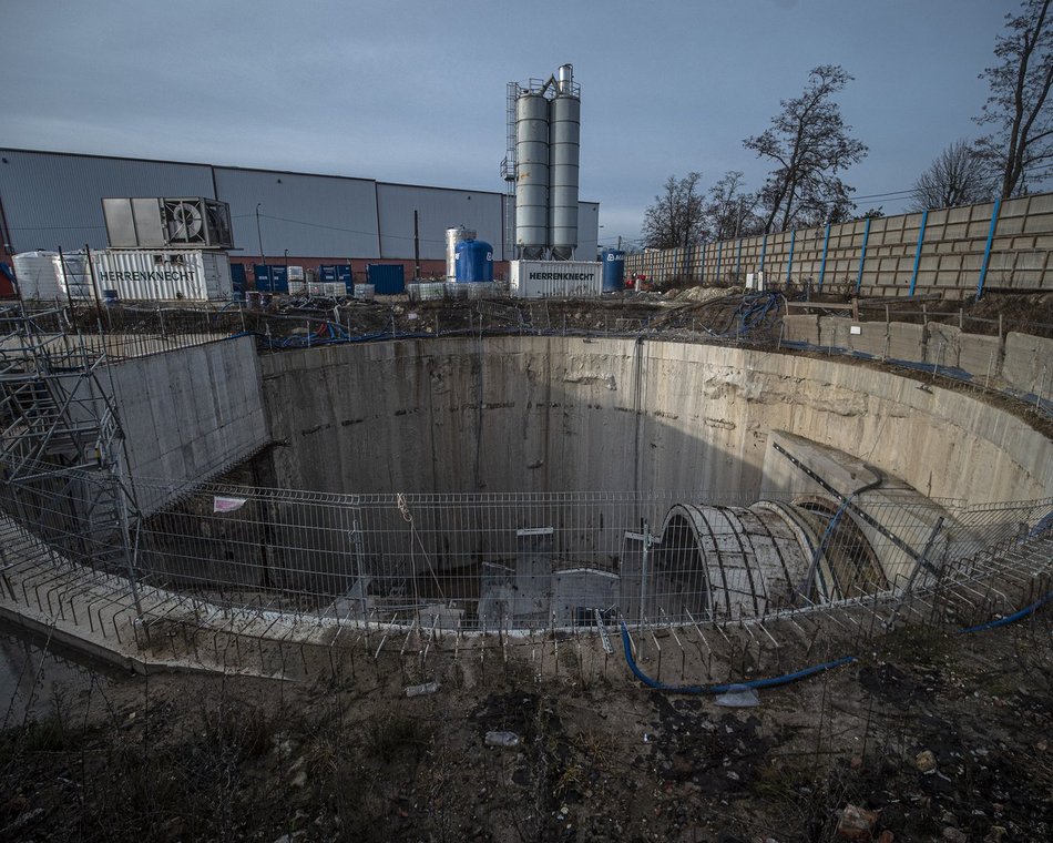 metro lodz tunel srednicowy