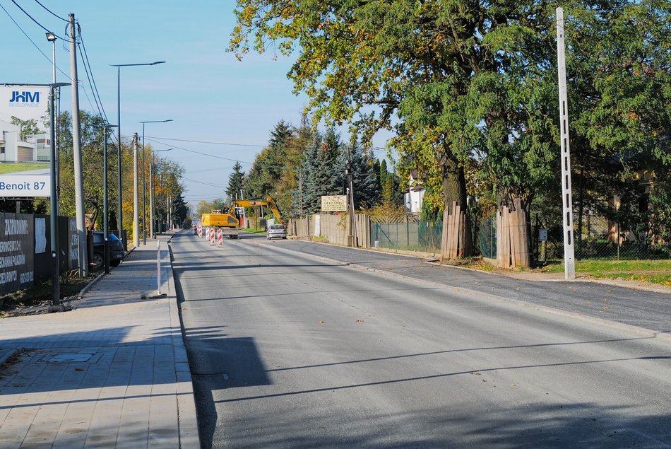 Remont Pomorskiej dobiega końca. Sprawdź, na kiedy zaplanowano otwarcie