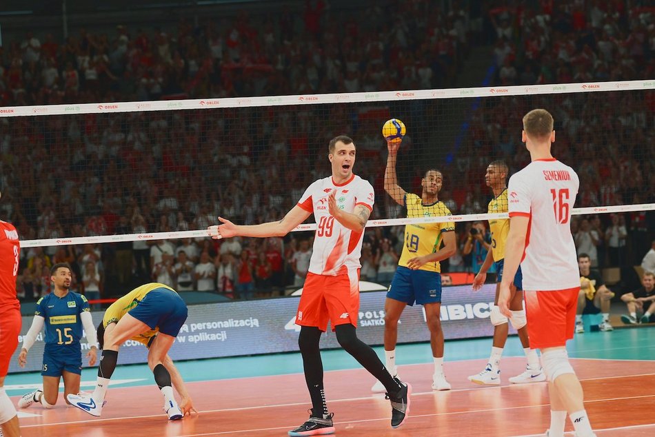 Łódź. Polska gra z Brazylią! Pełne trybuny w Atlas Arenie w Łodzi