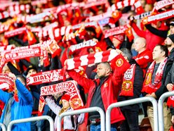 Kibice na meczu Widzewa Łódź z Legią Warszawa. Byłeś/aś? Odszukaj się w galerii