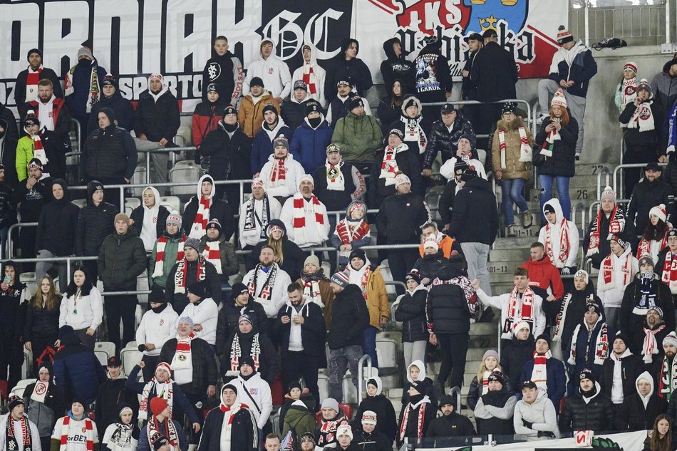 Kibice na meczu ŁKS Łódź z Zagłębiem Lubin. Byłeś? Znajdź się na zdjęciach!