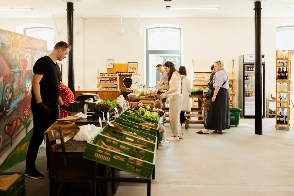 Łódź. Bazar Smaku w Ogrodach Geyera w Łodzi. Zdrowo, ekologicznie i klimatycznie