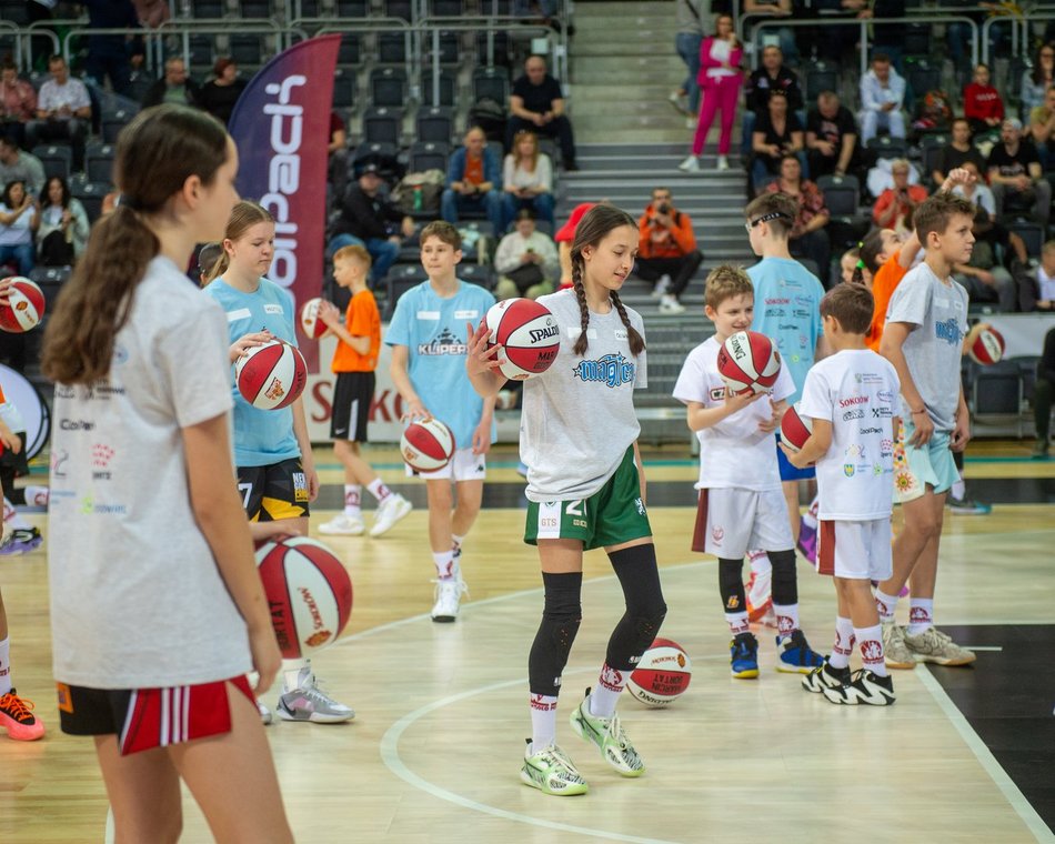 Marcin Gortat Camp w Łodzi kolejny raz przeszedł do historii. Zobacz, jak trenowały dzieci!