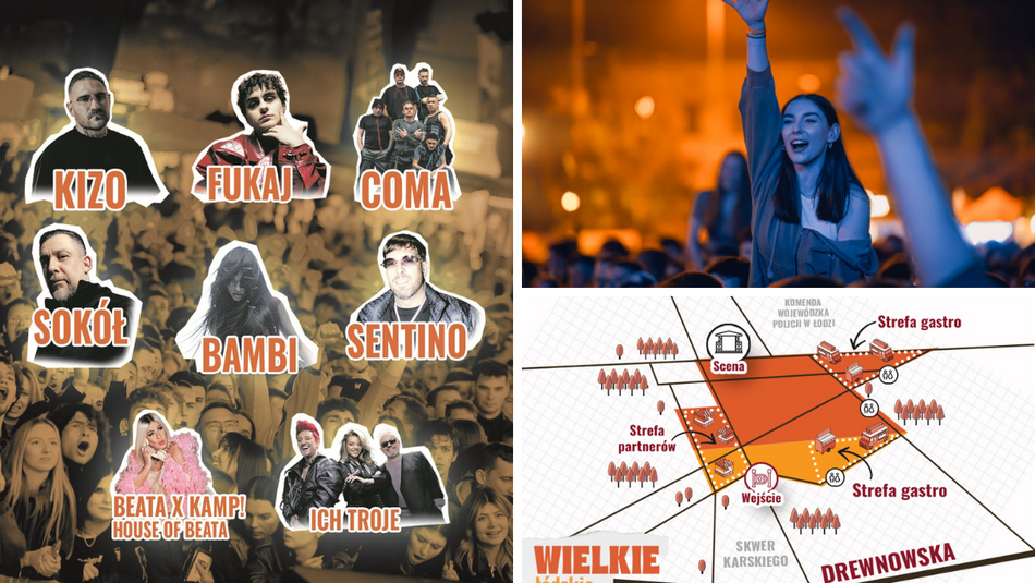 Łódź. Juwenalia 2026 w Łodzi. Line-up dzień po dniu, mapa, bilety i dodatkowe wydarzenia