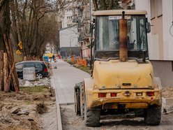 Łódź. Remont ul. Łanowej w Łodzi