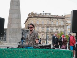 Łódź. Muzyczny plener na placu Wolności