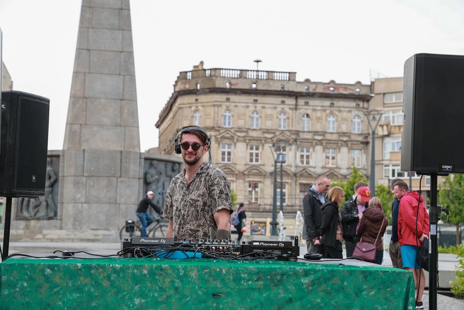Łódź. Muzyczny plener na placu Wolności