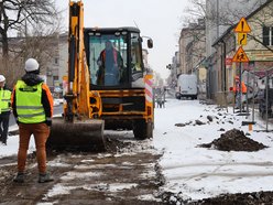 Przybyszewskiego w remoncie