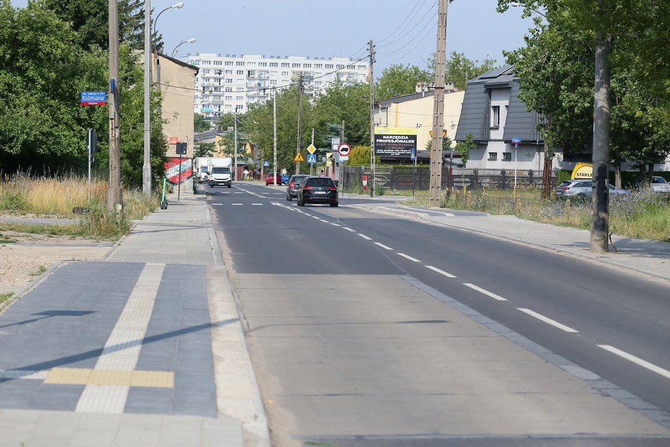 Wyremontowana ulica Śląska