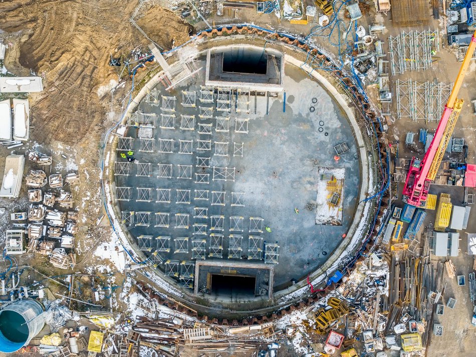 Łódź. Komory na Żubardziu znikają pod ziemią. Koniec prac coraz bliżej