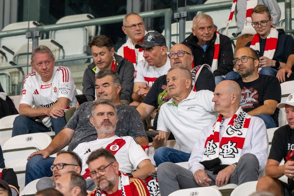 Łódź. Kibice na meczu ŁKS Łódź - Wieczysta Kraków. Byłeś/aś? Znajdź się w galerii