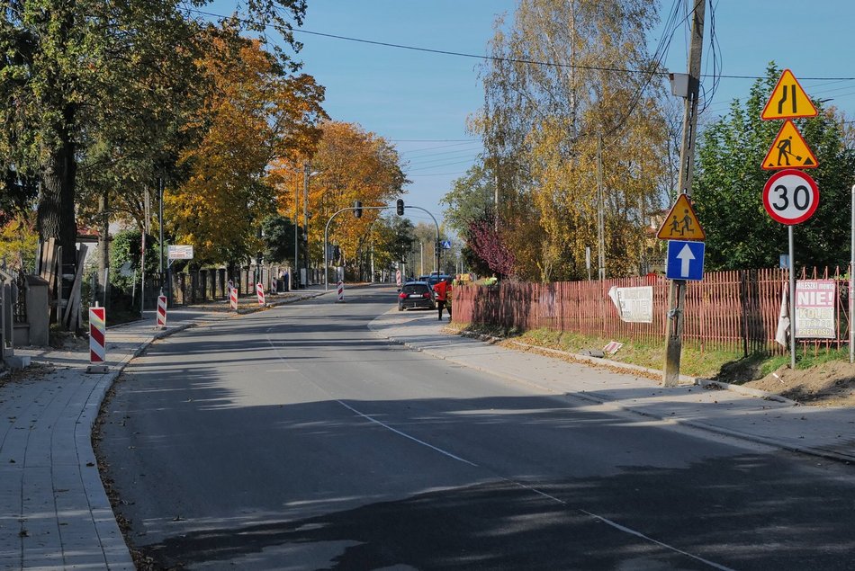 Remont Pomorskiej dobiega końca. Sprawdź, na kiedy zaplanowano otwarcie