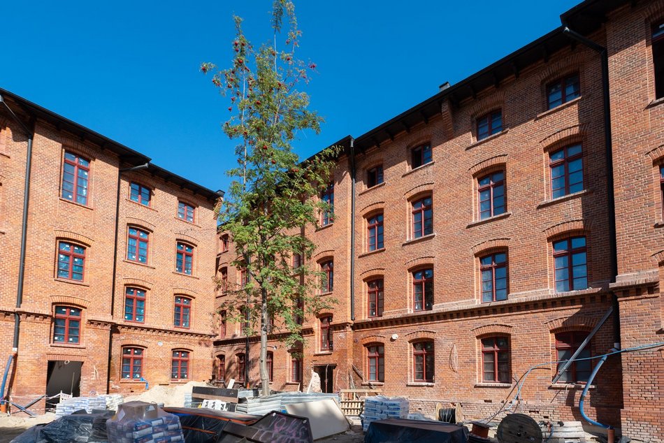 Łódź. Remont famuł przy Ogrodowej w Łodzi. Zobacz, co dzieje się na przeciwko Manufaktury!