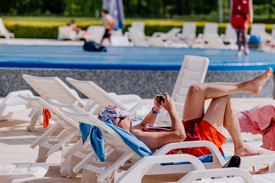 Aquapark Fala w majówkę - baseny zewnętrzne, zjeżdżalnia kamikaze