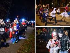 Łódź. Halloween Run w parku na Zdrowiu. Tak bawią się biegacze z Łodzi!
