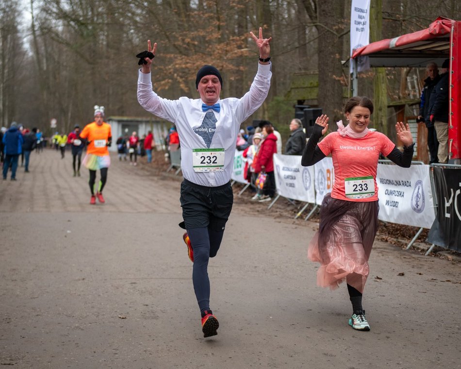 Łódź. Bieg Sylwestrowy w Arturówku