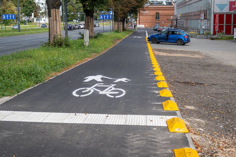 Łódź. drogi rowerowe