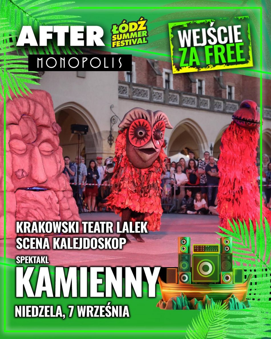 Łódź. Krakowski Teatr Uliczny Scena Kalejdoskop