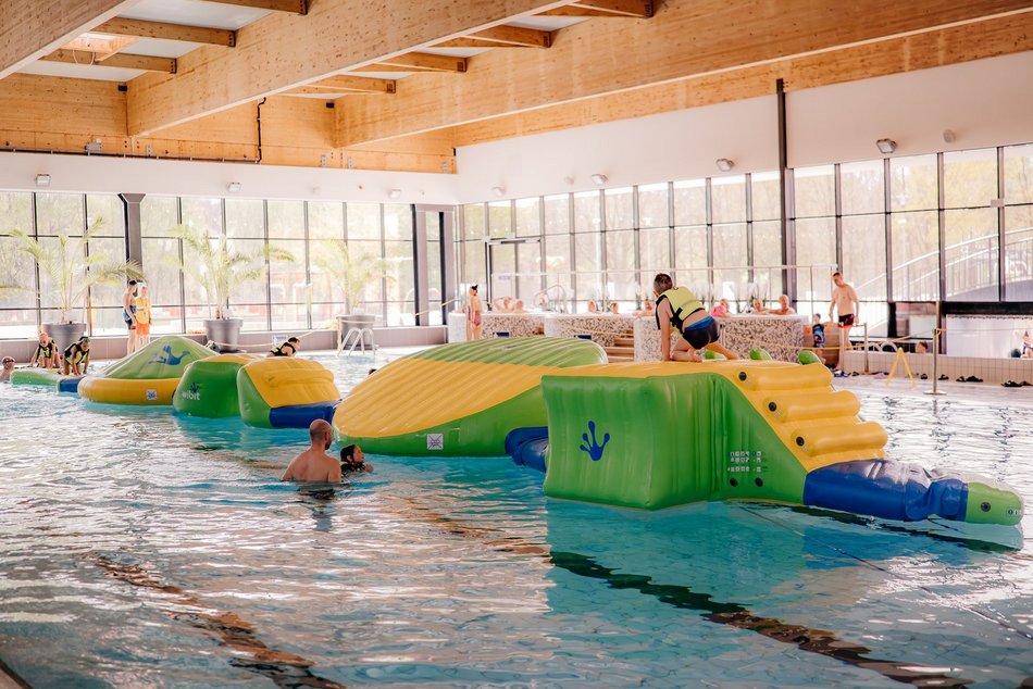Lany poniedziałek w Aquaparku Fala. Tam wody nie brakowało!