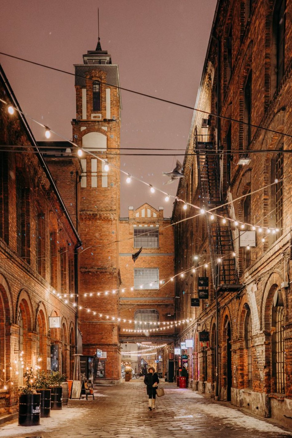 Nocne zdjęcia Łodzi