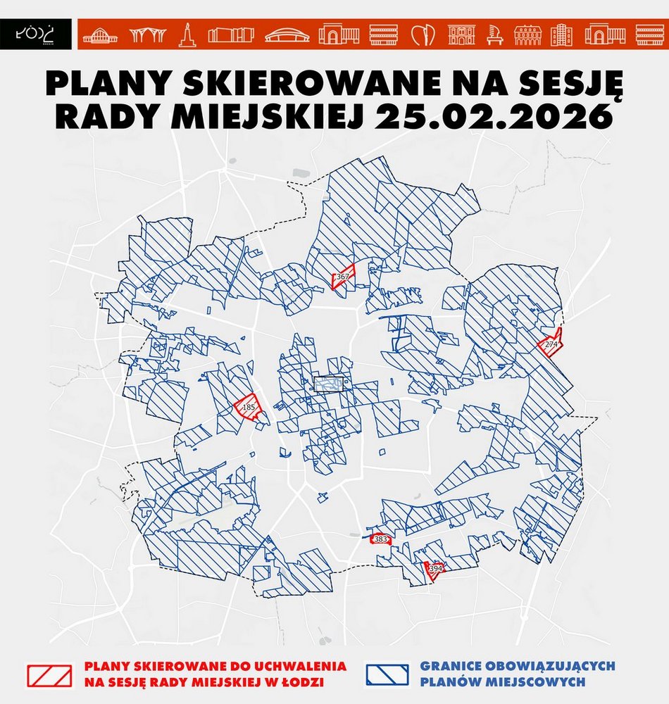 Łódź. Nowe plany miejscowe w Łodzi. Które tereny zielone znajdą się pod ochroną?