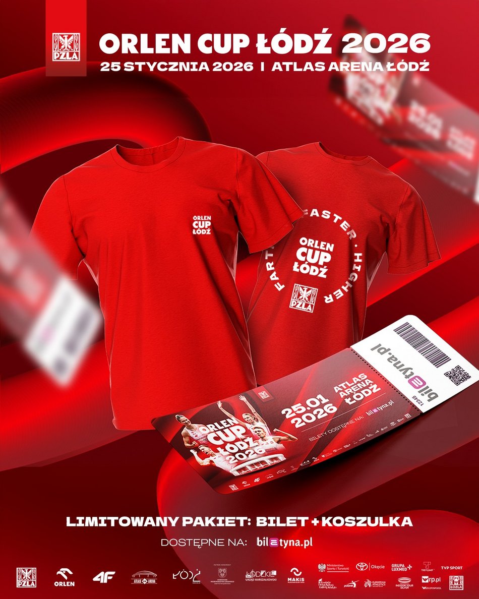 Nowy bilet na Orlen Cup Łódź 2026. Pakiet z koszulką idealną do zbierania autografów