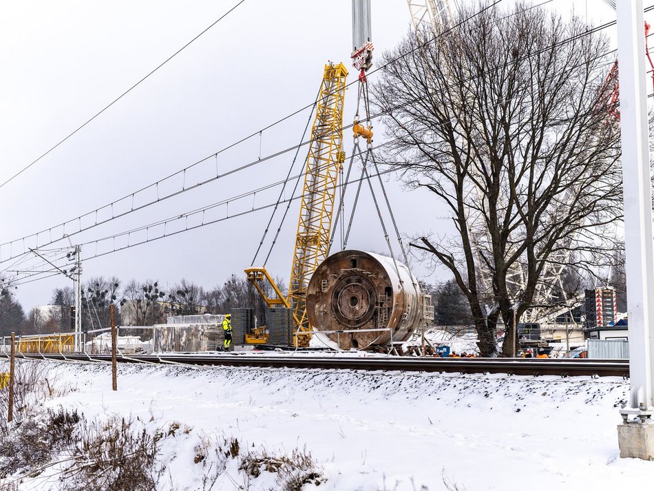 Tunel pod Łodzią. Tarcza Faustyna zmienia kierunek