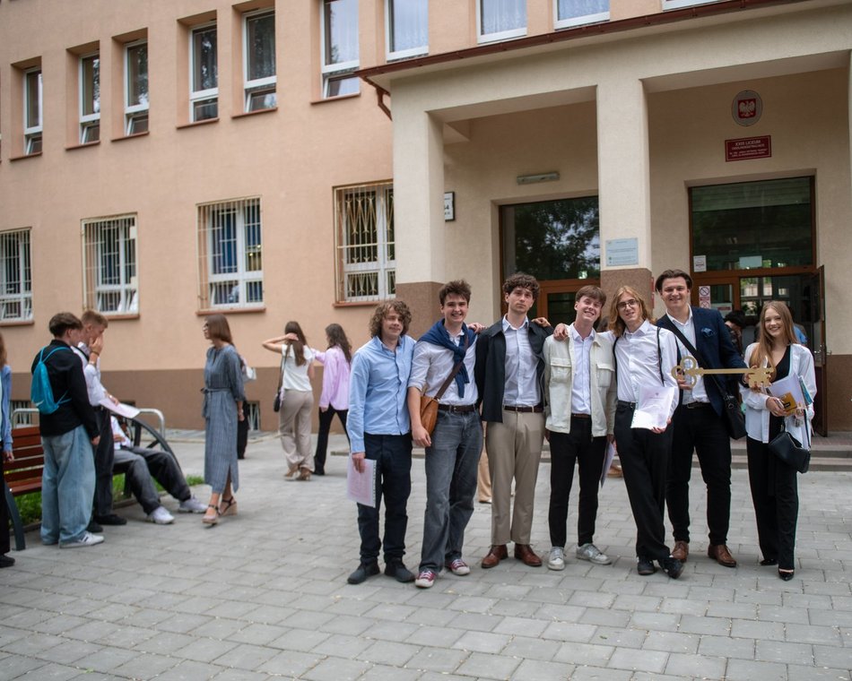 Zakończenie roku szkolnego w XXIX LO przy Zelewrowicza w Łodzi