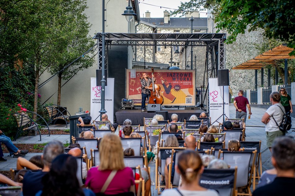 Sobotnie Brzmienia na Piotrkowskiej. Wystąpił Ksawery Wójciński