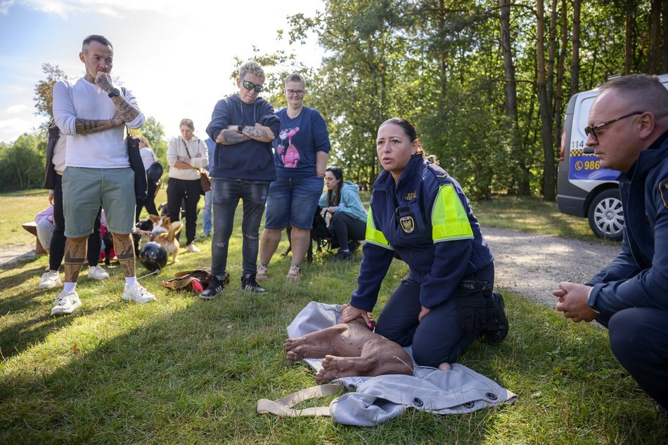 Psiejski piknik rodzinny na Uroczysku Lublinek w Łodzi. Co to była za zabawa!