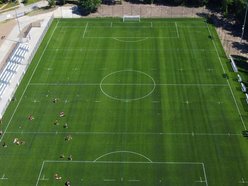 Łódź. Boisko treningowe przy stadionie Widzewa Łódź nabiera kształtów. Trwa sportowa ofensywa w Łodzi!