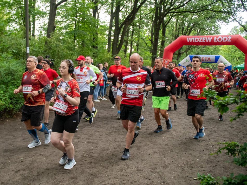 Bieg z Historią Widzewa 2024