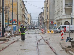 Torowisko na skrzyżowaniu ul. Gdańskiej i ul. Legionów