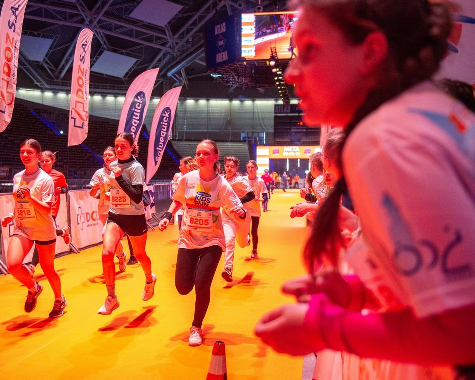 Kids Run na DOZ Maraton Łódź 2025. Tak pobiegły dzieci!