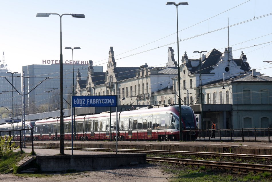 Dworzec Łódź Fabryczna tuż przed remontem