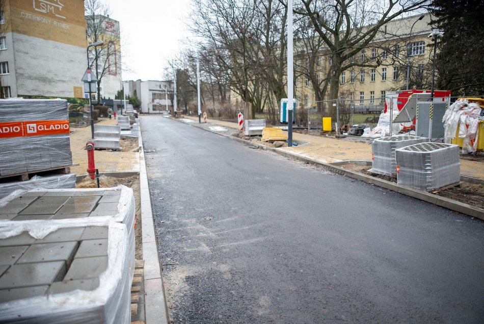 Łódź. Remont Leczniczej dobiega końca