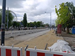 Łódź. Remont przystanków MPK Łódź przy Manufakturze