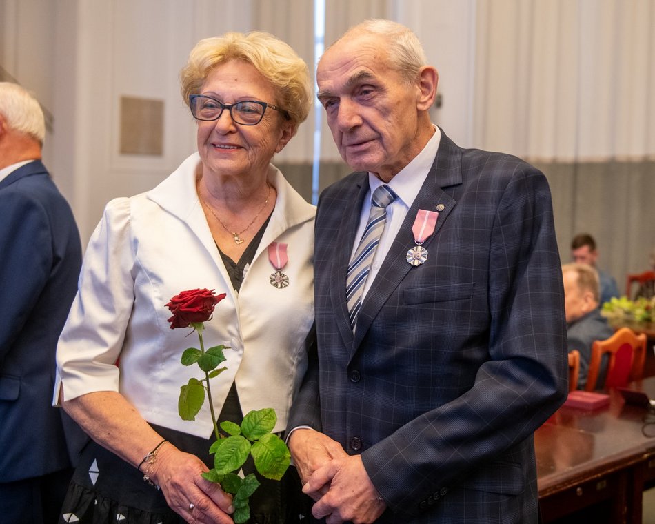 Medale dla małżeństw z Łodzi